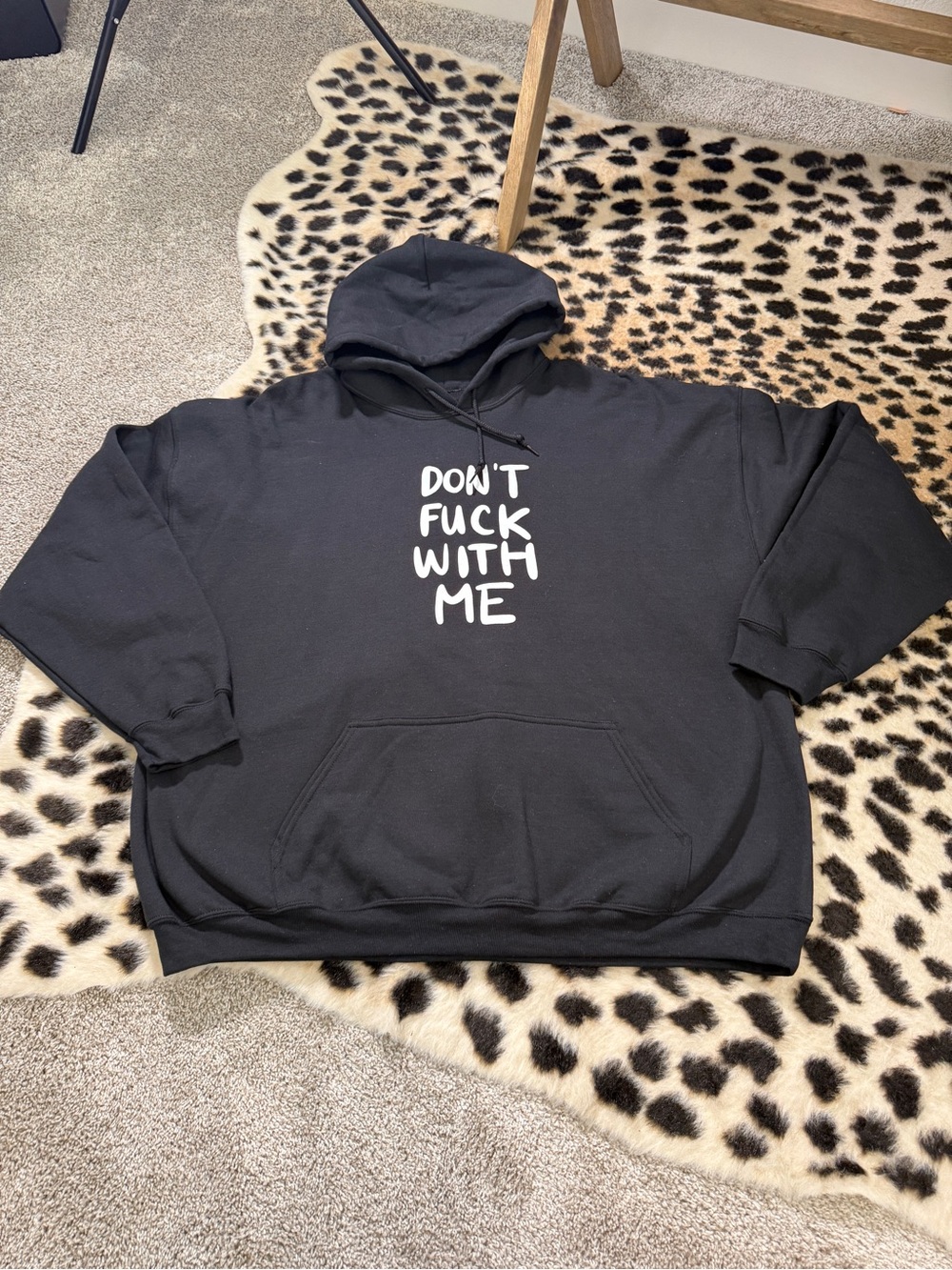 Assholes Live Forever Don’t F With Me I Will Cry Men’s Hoodie Sz 3XL